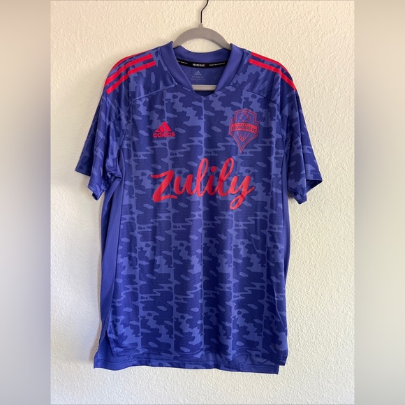 NWT 2022 Seattle Sounders Prime Blue Jersey - Picture 1 of 6